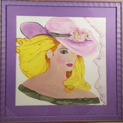 La femme au chapeau