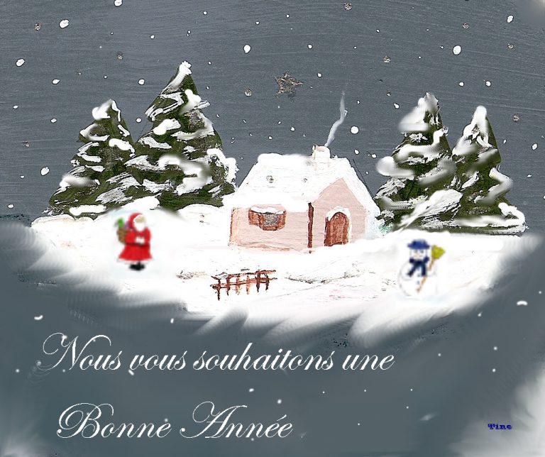paysage neige carre